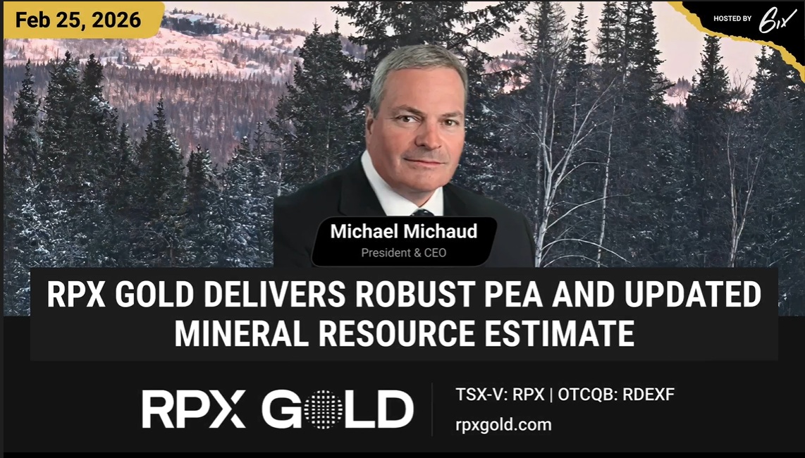 RPX Gold Delivers Robust PEA And Updated Mineral Resource Estimate